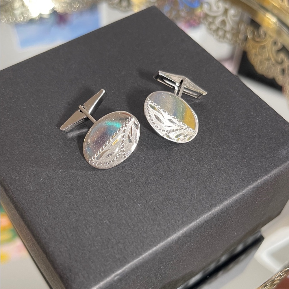 Sterling Silver Vintage Cufflinks